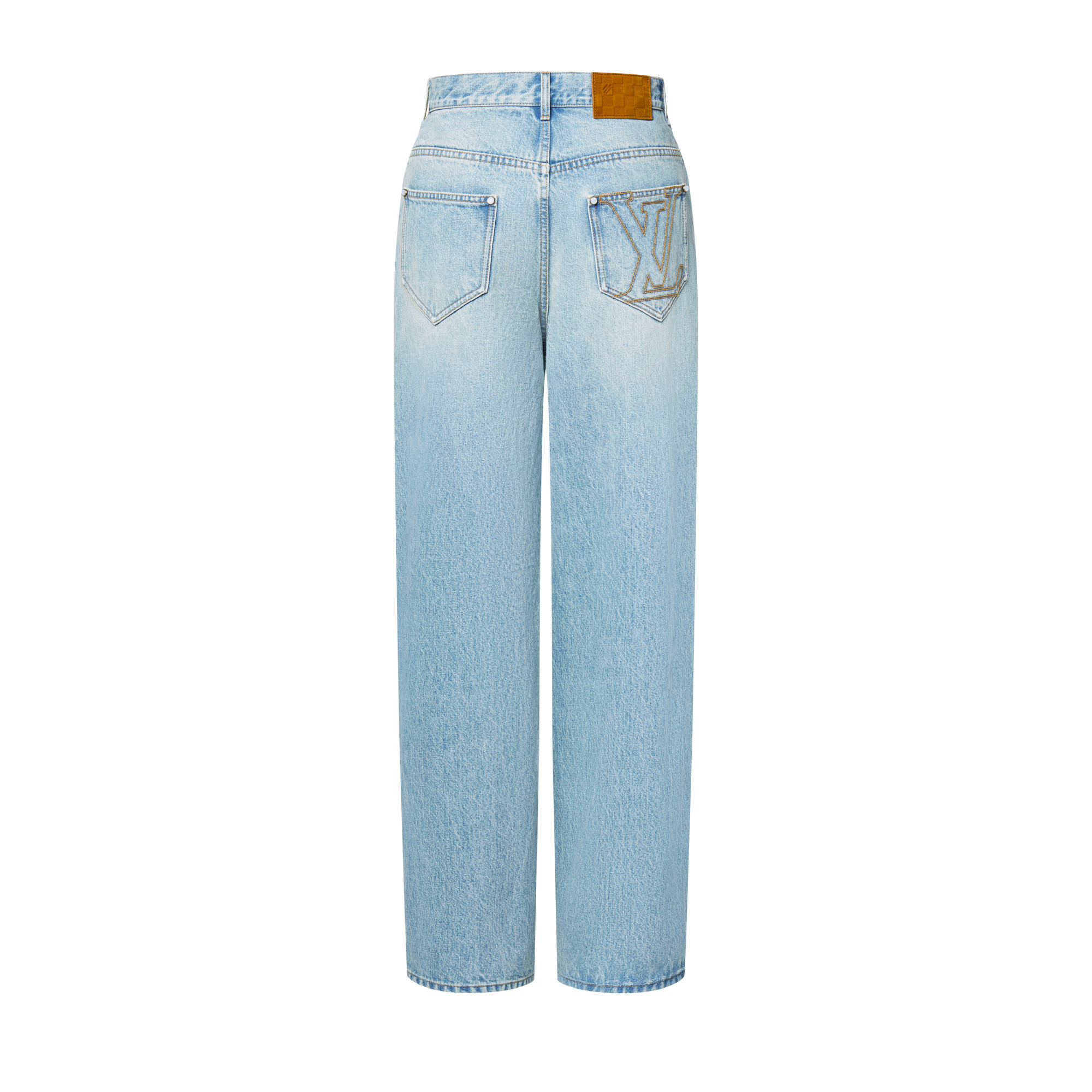 Wide Leg Fit Denim Pants - Men - Ready-to-Wear | LOUIS VUITTON ®